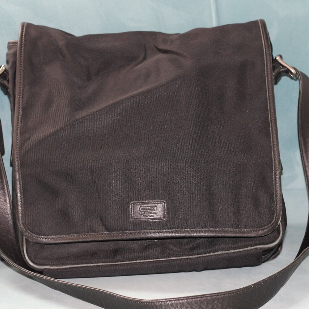 Coach - Black Messenger Bag